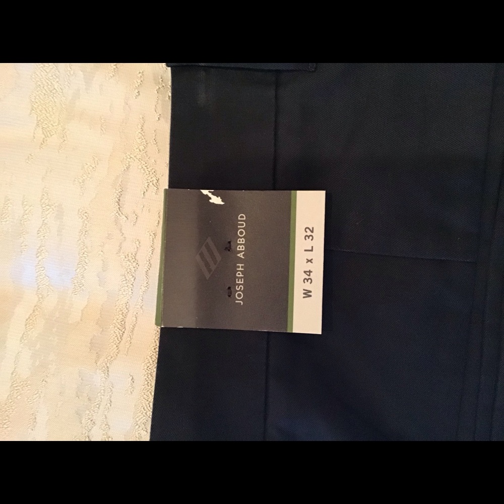 🌸 JOSEPH ABBOUD MEN’S SLACKS 34x32 NWT - Picture 3 of 9